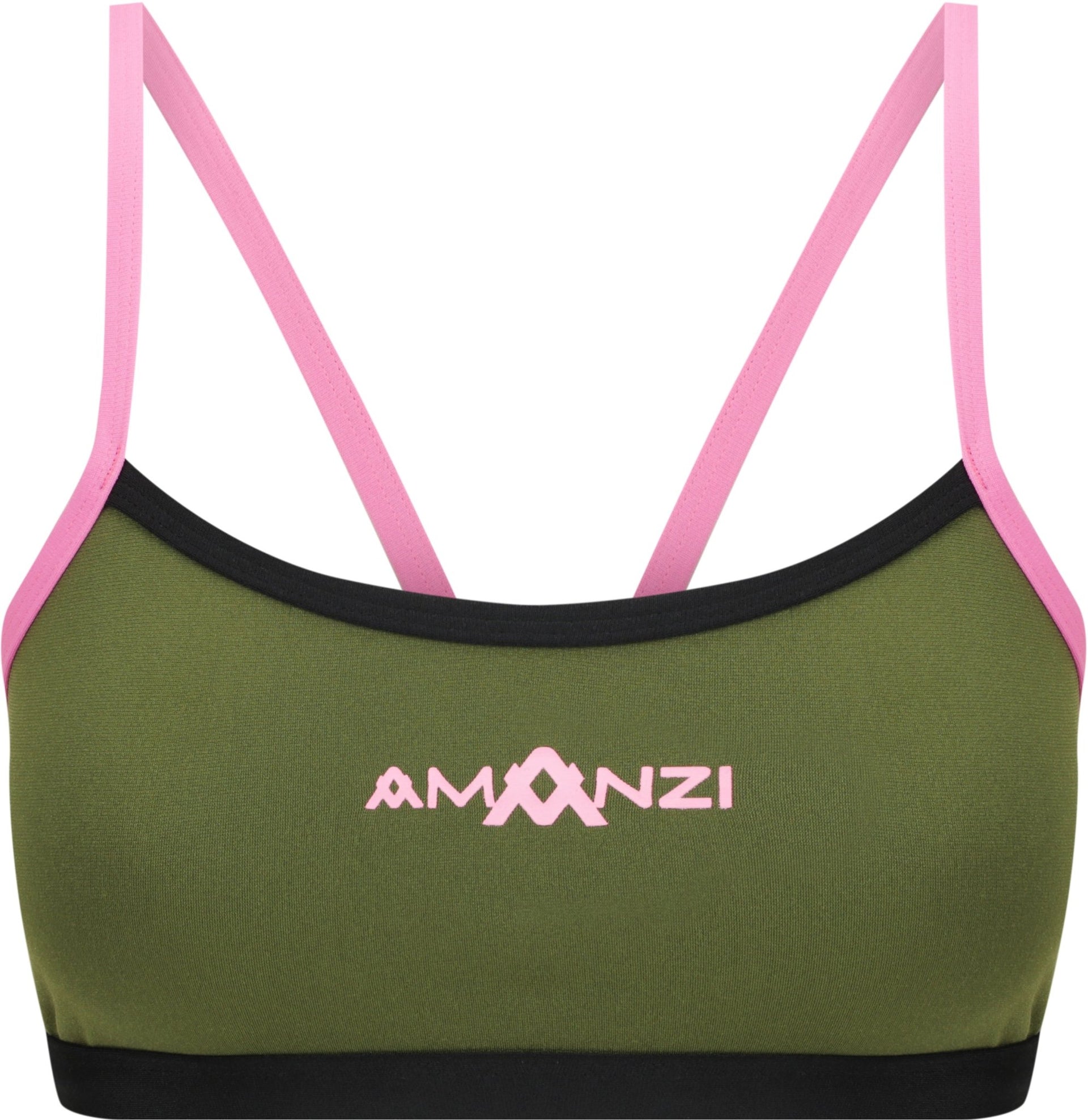 AMANZI GIRLS DESERT BLUSH BIKINI TOP - Green