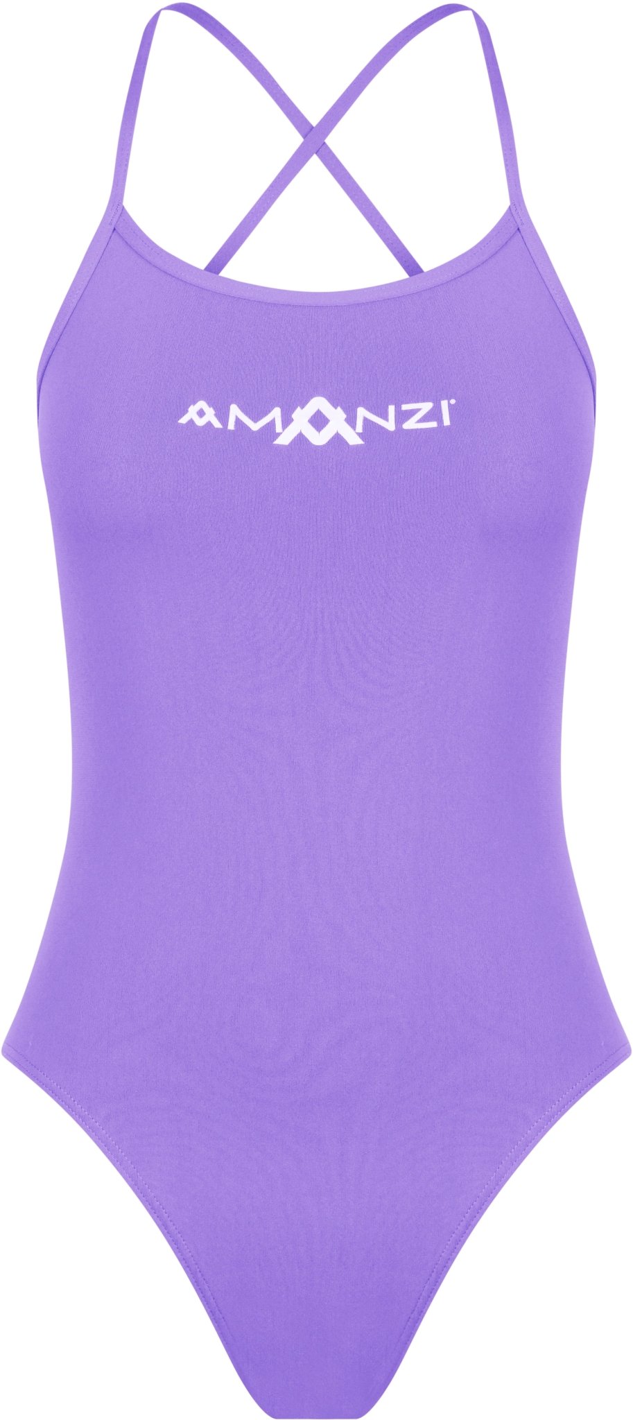 AMANZI GIRLS IRIS TIE BACK ONE PIECE - Purple