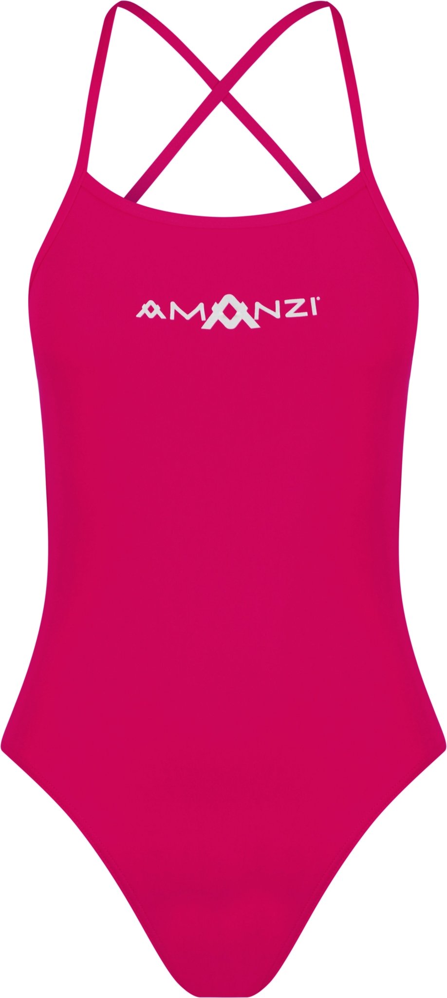 AMANZI GIRLS RUBY TIE BACK ONE PIECE - Crimson