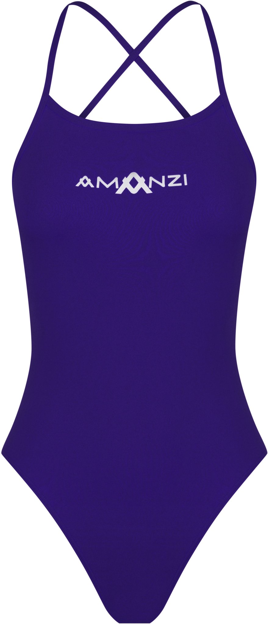 AMANZI WOMENS BLUEBERRY TIE BACK ONE PIECE - Indigo