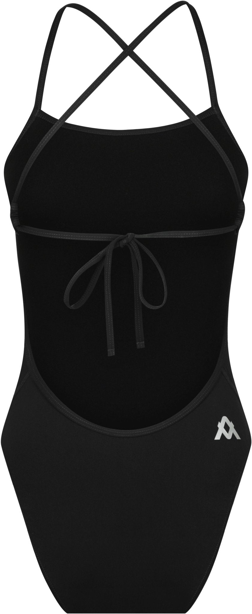 AMANZI WOMENS JET TIE BACK ONE PIECE - Black