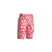 ARENA BOYS LEOPARD SKIN GERANIUM POWERSKIN ST NEXT JAMMER - Crimson