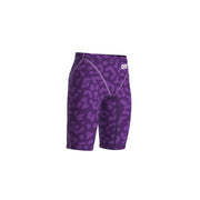 ARENA BOYS LEOPARD SKIN VIOLET POWERSKIN ST NEXT JAMMER - Purple