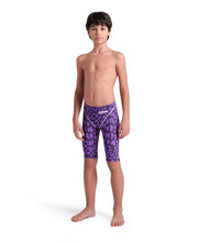 ARENA BOYS LEOPARD SKIN VIOLET POWERSKIN ST NEXT JAMMER - Purple