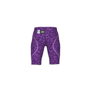 ARENA BOYS LEOPARD SKIN VIOLET POWERSKIN ST NEXT JAMMER - Purple