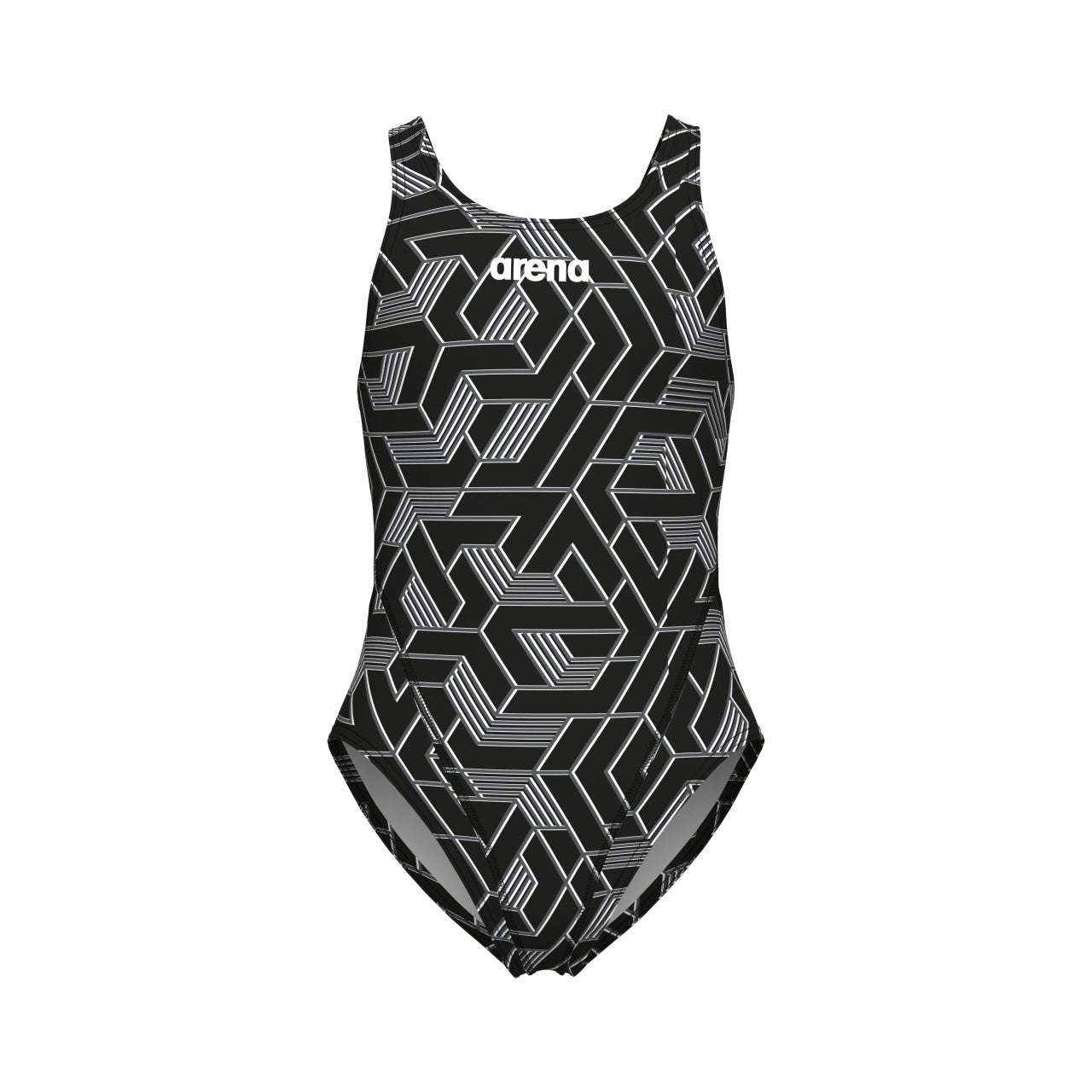 ARENA GIRLS ESCAPE SWIM TECH SWIMSUIT - Navy