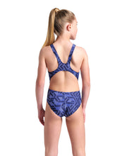 ARENA GIRLS ESCAPE SWIM TECH SWIMSUIT - Navy