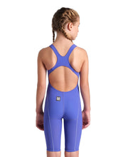 ARENA GIRLS POWERSKIN IMPULSO OPEN BACK KNEESUIT - Blue