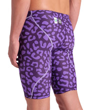 ARENA MENS LEOPARD SKIN VIOLET POWERSKIN ST NEXT JAMMER - Purple