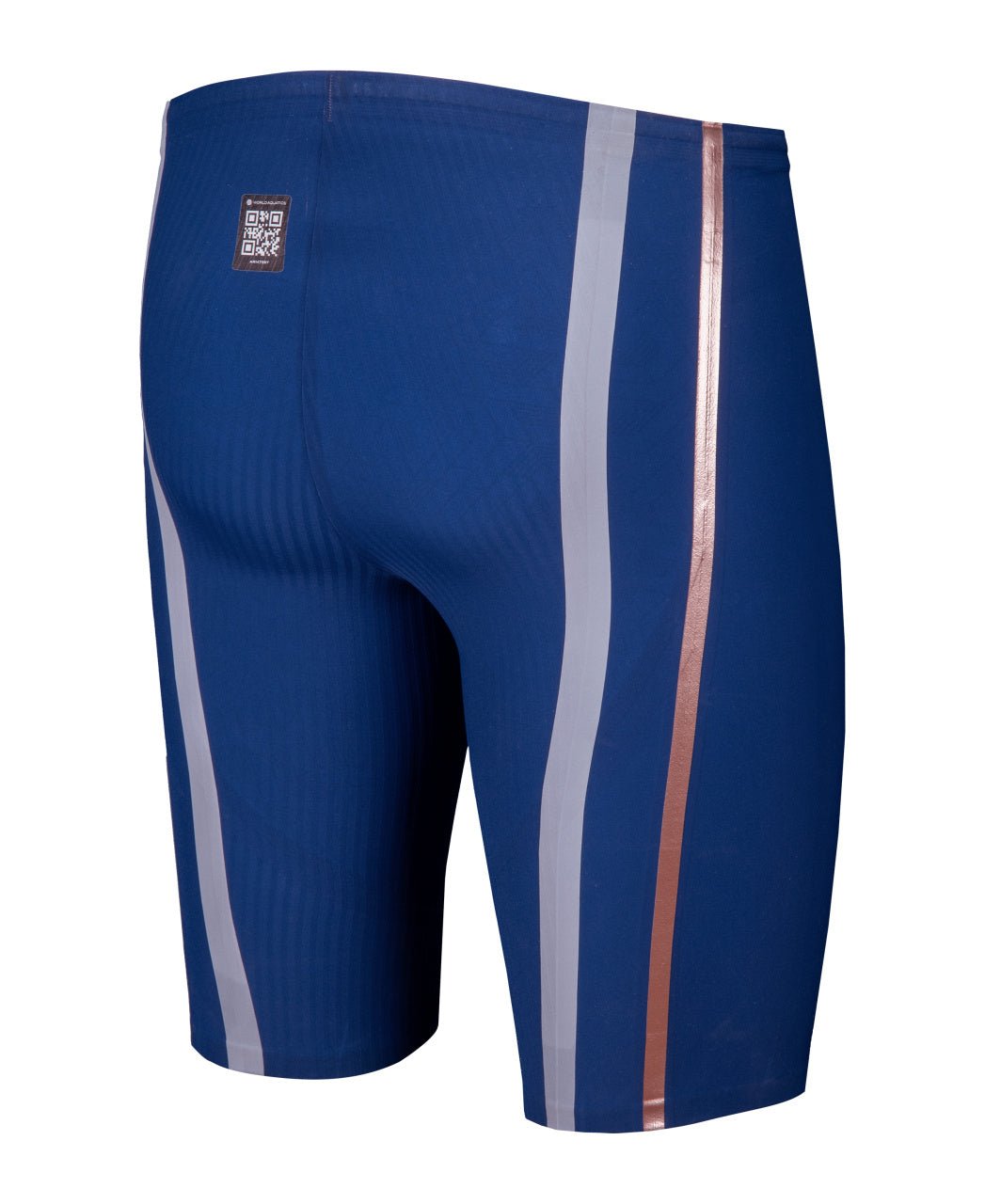 ARENA MENS POWERSKIN NAVY & ROSE GOLD PRIMO JAMMER - Navy