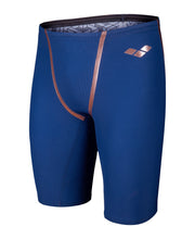 ARENA MENS POWERSKIN NAVY & ROSE GOLD PRIMO JAMMER - Navy