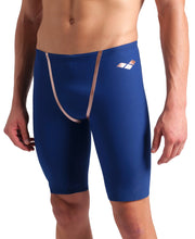 ARENA MENS POWERSKIN NAVY & ROSE GOLD PRIMO JAMMER - Navy