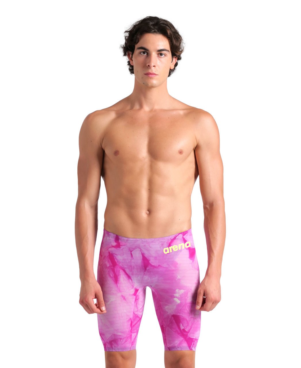 ARENA MENS POWERSKIN TIE - DYE CICLAMYN CARBON AIR² JAMMER - Pink