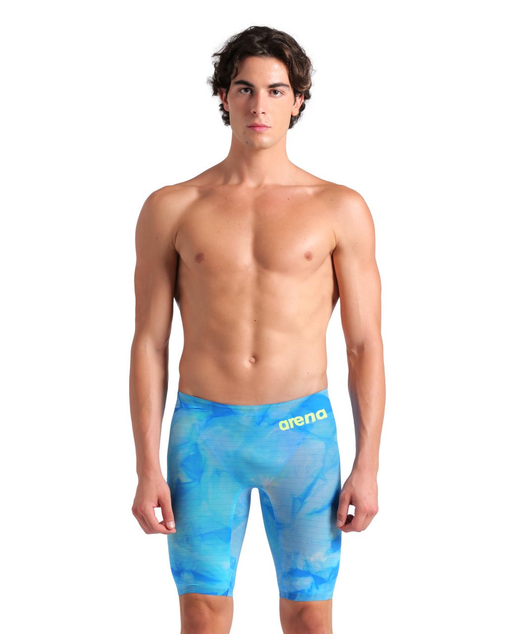 ARENA MENS POWERSKIN TIE - DYE COBALT CARBON AIR² JAMMER - Blue