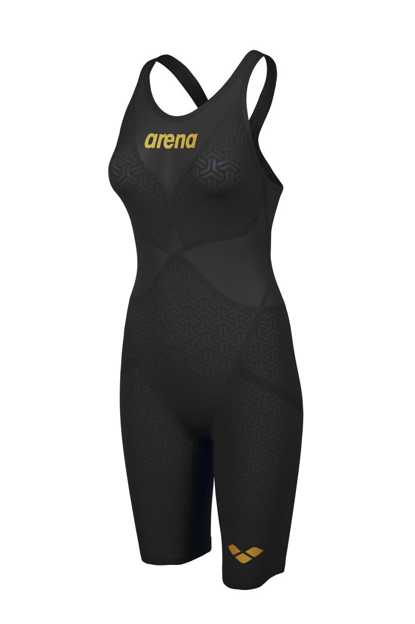 ARENA POWERSKIN CARBON GLIDE OPEN BACK KNEESUIT - Black