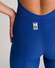 ARENA POWERSKIN CARBON GLIDE OPEN BACK KNEESUIT - Blue