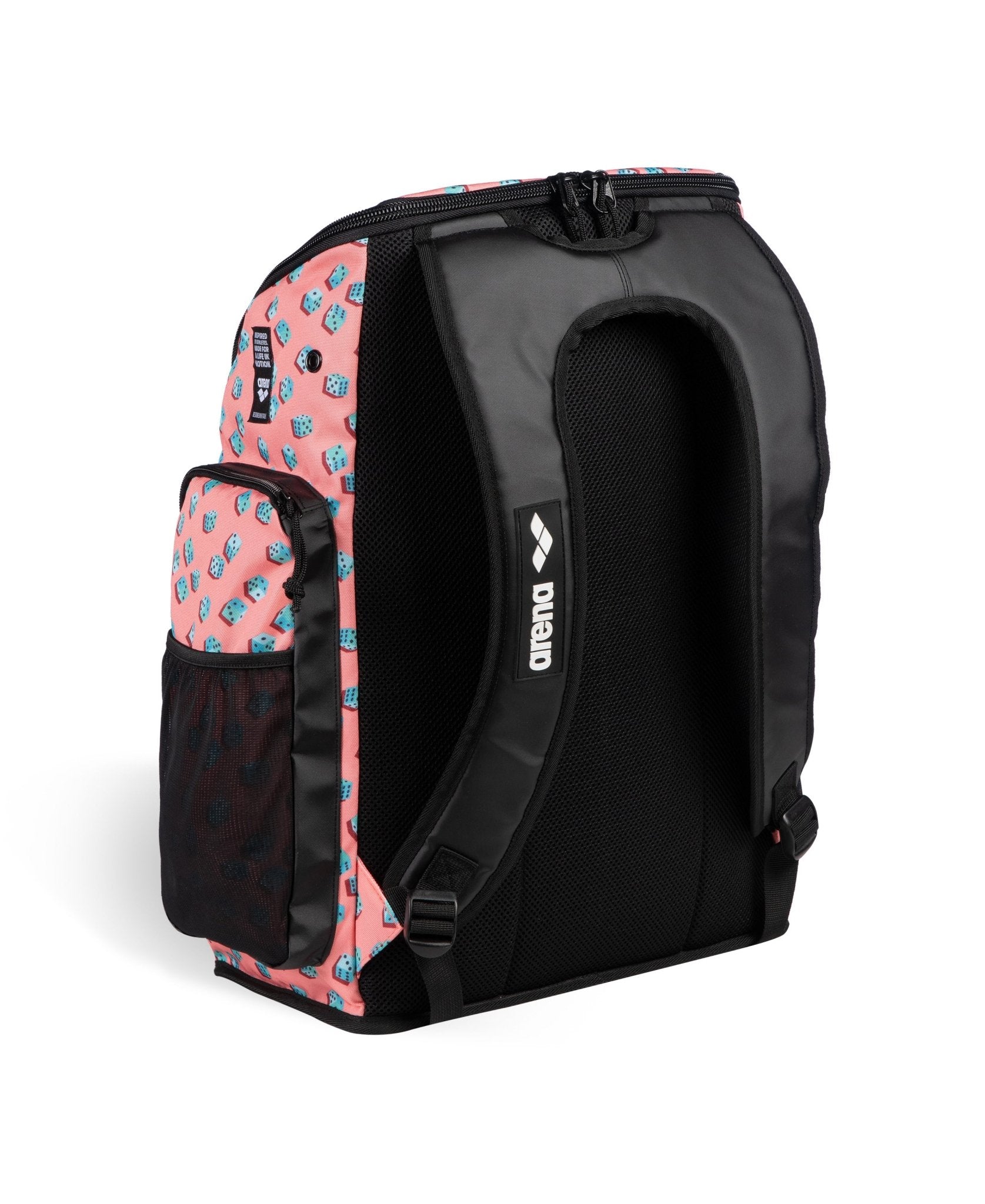 ARENA SPIKY III BACKPACK 45 ALLOVER DICE - Pink