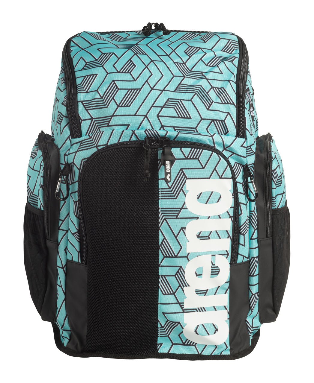 ARENA SPIKY III BACKPACK 45 ALLOVER ESCAPE - Aqua