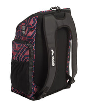 ARENA SPIKY III BACKPACK 45 ALLOVER ESCAPE RWB - Red