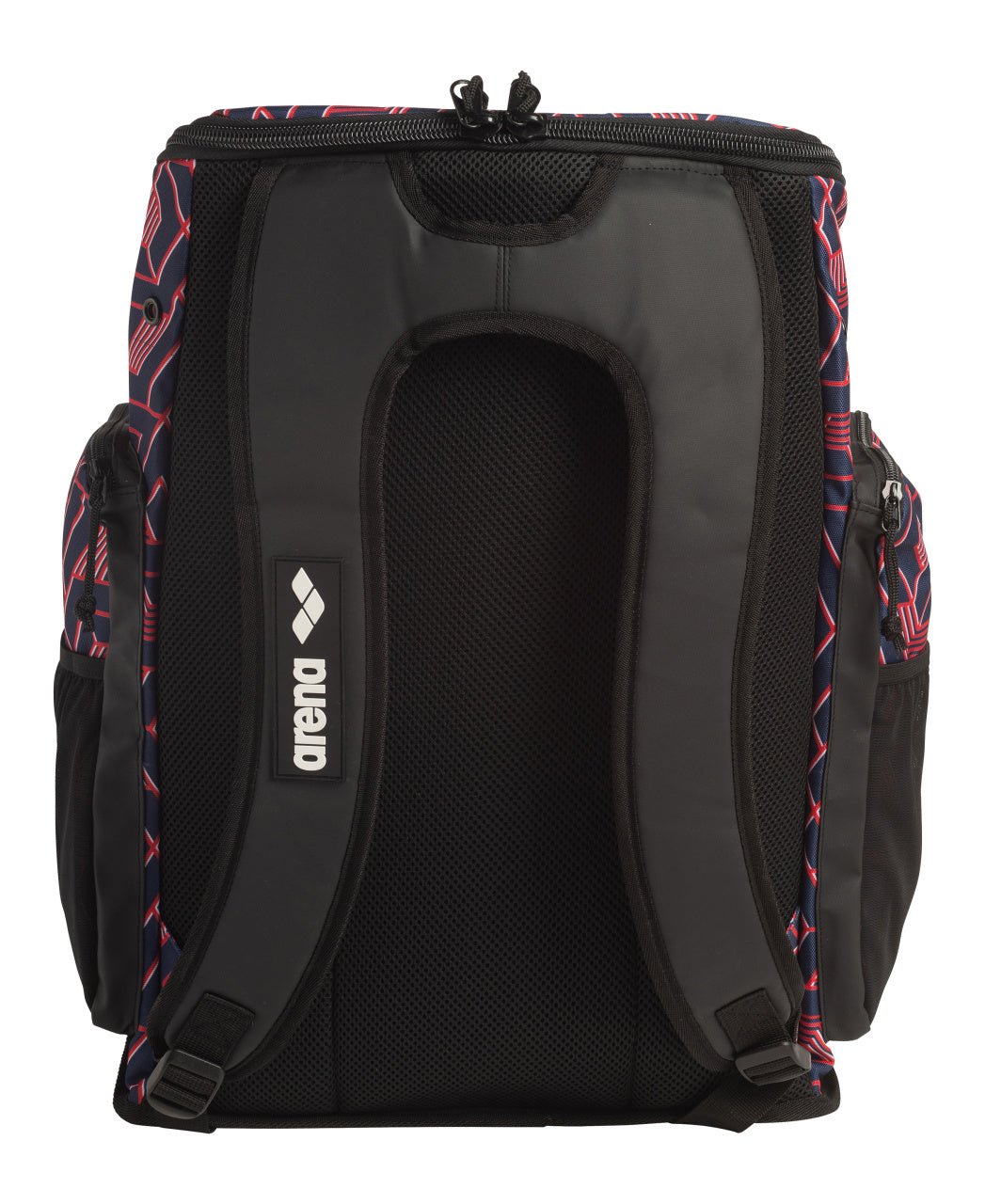 ARENA SPIKY III BACKPACK 45 ALLOVER ESCAPE RWB - Red