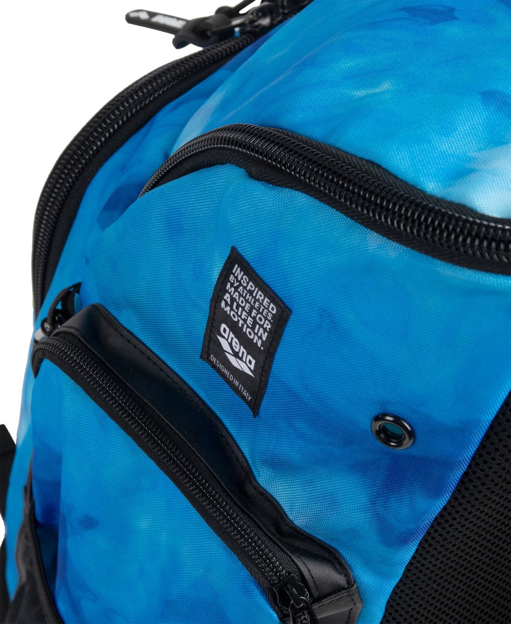 ARENA SPIKY III BACKPACK 45 ALLOVER TIE - DYE BLUE MULTI - Blue