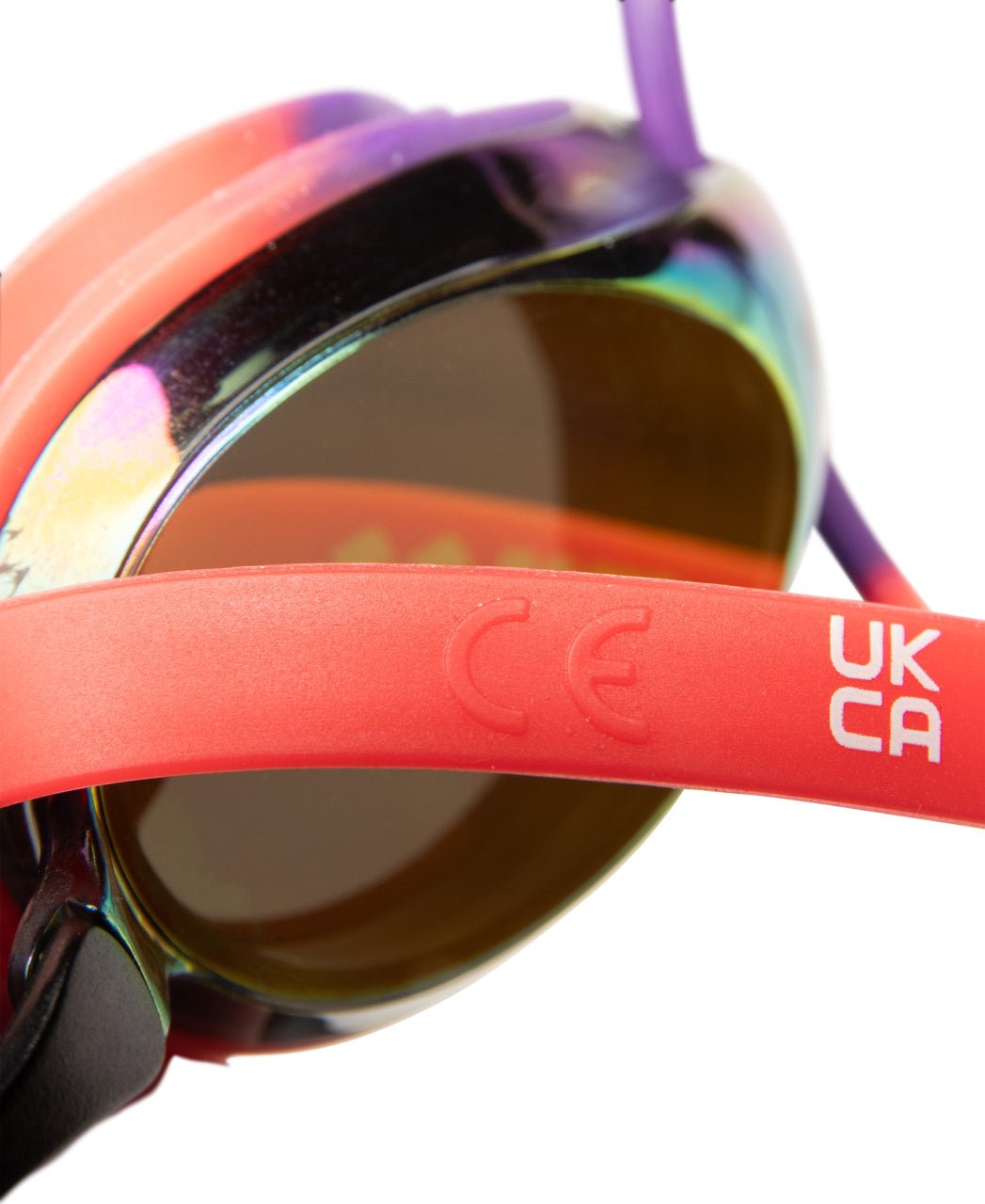 ARENA TRACKS MIRROR YELLOW COPPER LENSES - Plum