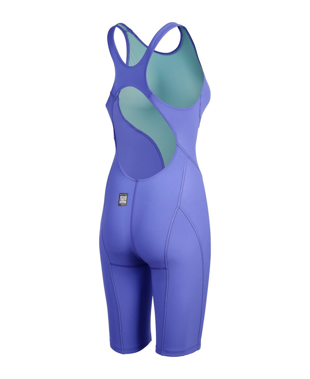 ARENA WOMENS POWERSKIN IMPULSO OPEN BACK KNEESUIT - Blue