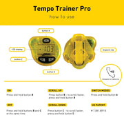 FINIS TEMPO TRAINER PRO - Yellow