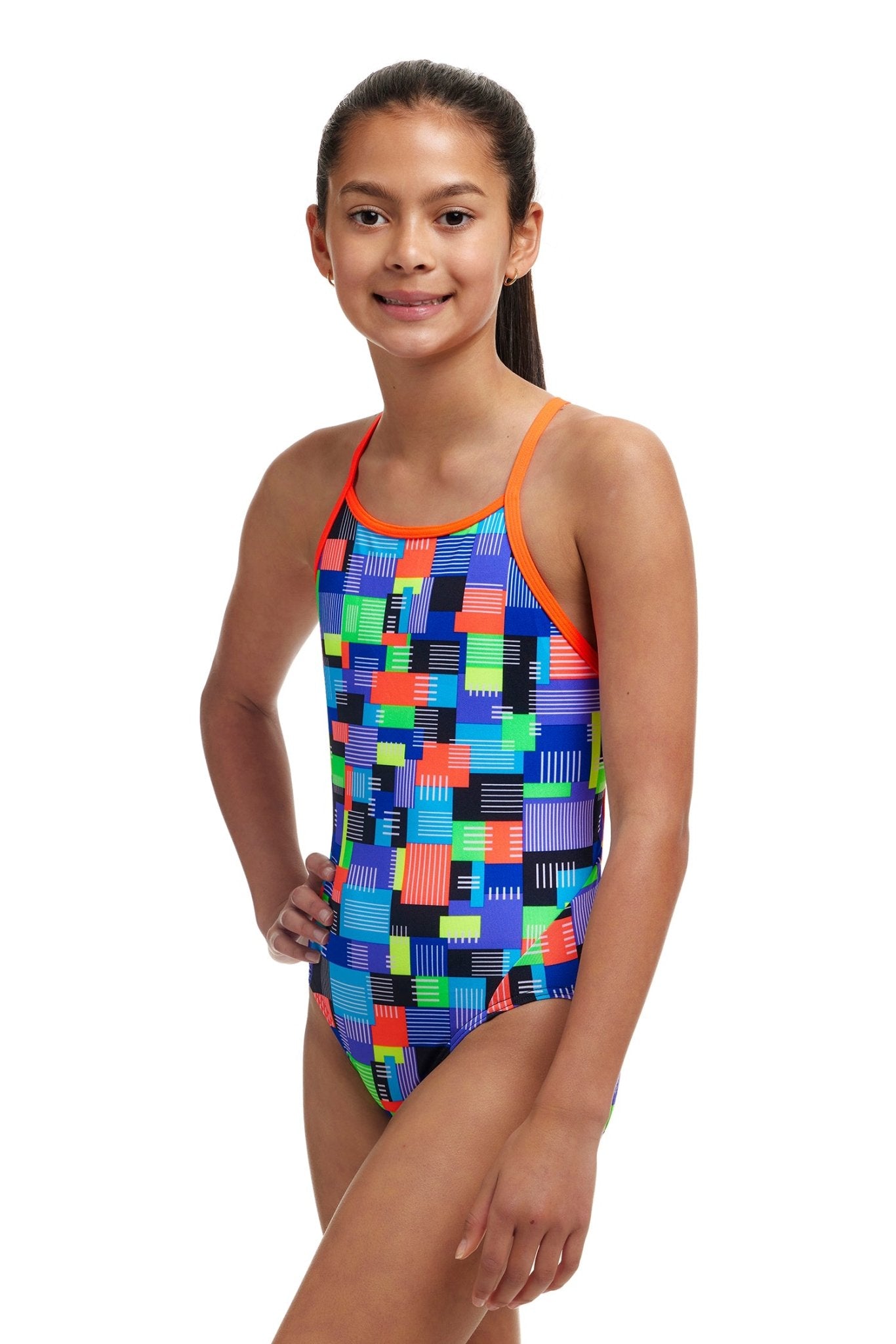 FUNKITA GIRLS CHIP SET DIAMOND BACK ONE PIECE - Multicolour