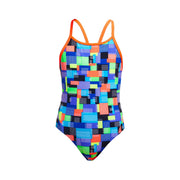 FUNKITA GIRLS CHIP SET DIAMOND BACK ONE PIECE - Multicolour