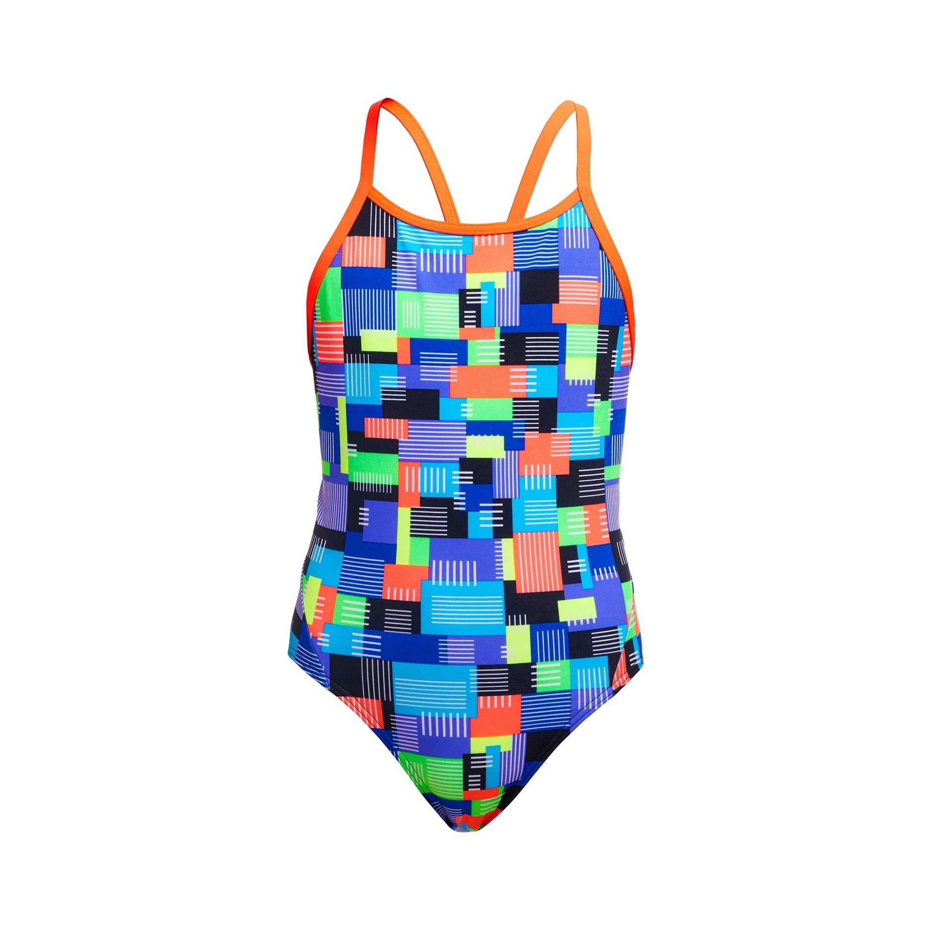 FUNKITA GIRLS CHIP SET DIAMOND BACK ONE PIECE - Multicolour