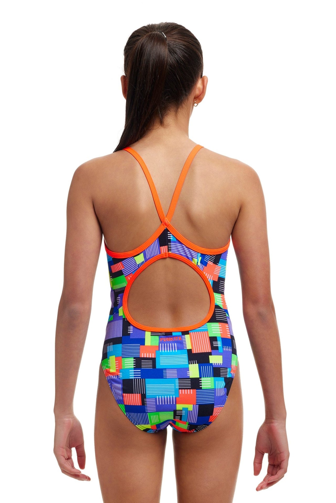 FUNKITA GIRLS CHIP SET DIAMOND BACK ONE PIECE - Multicolour