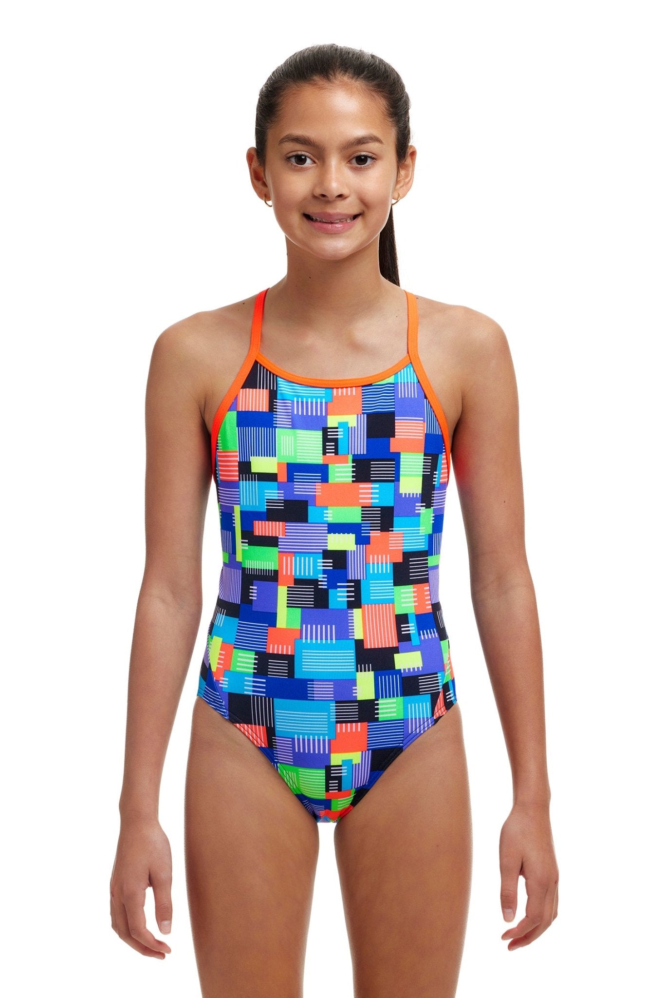 FUNKITA GIRLS CHIP SET DIAMOND BACK ONE PIECE - Multicolour