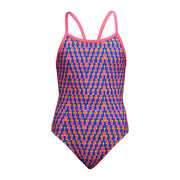 FUNKITA GIRLS DAILY STEPS SINGLE STRAP ONE PIECE - Pink