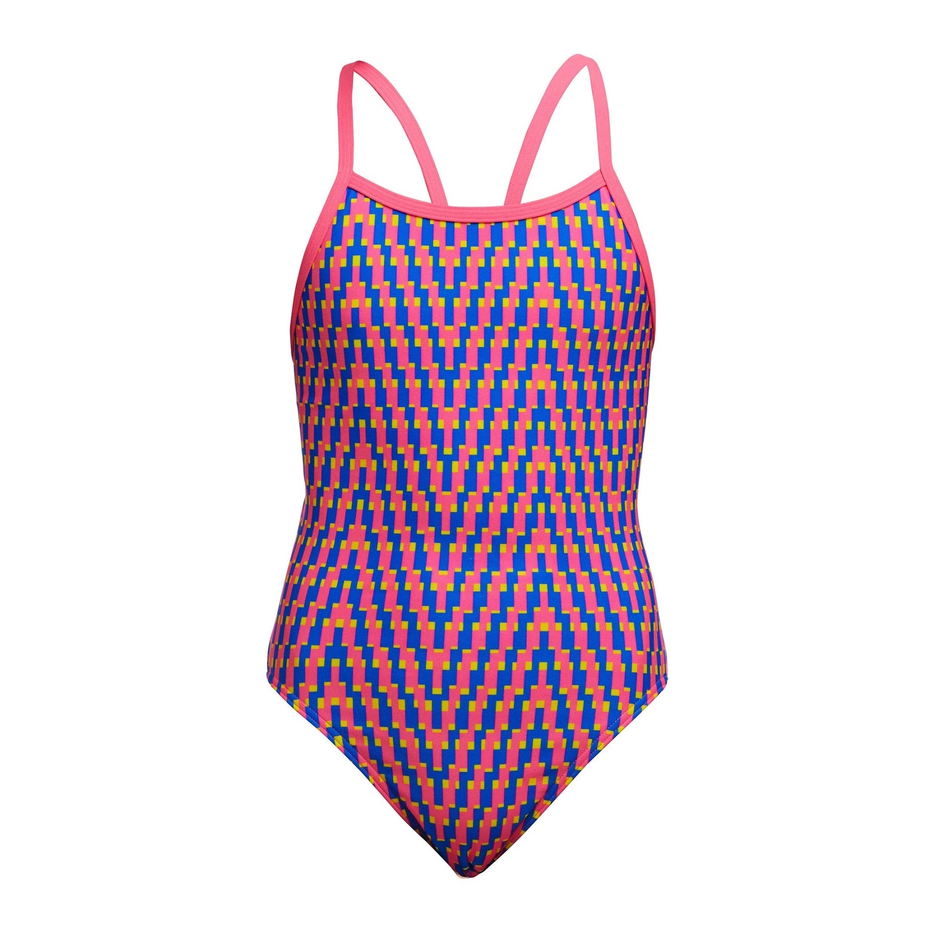 FUNKITA GIRLS DAILY STEPS SINGLE STRAP ONE PIECE - Pink