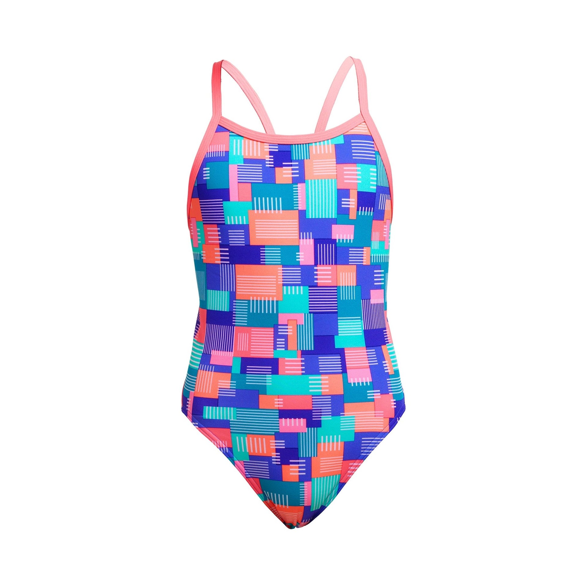 FUNKITA GIRLS GIGA BIT SINGLE STRAP ONE PIECE - Multicolour