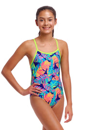 FUNKITA GIRLS LEAVING TODAY SINGLE STRAP ONE PIECE - Multicolour