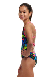 FUNKITA GIRLS POPPY LONG STRAPPED IN ONE PIECE - Multicolour