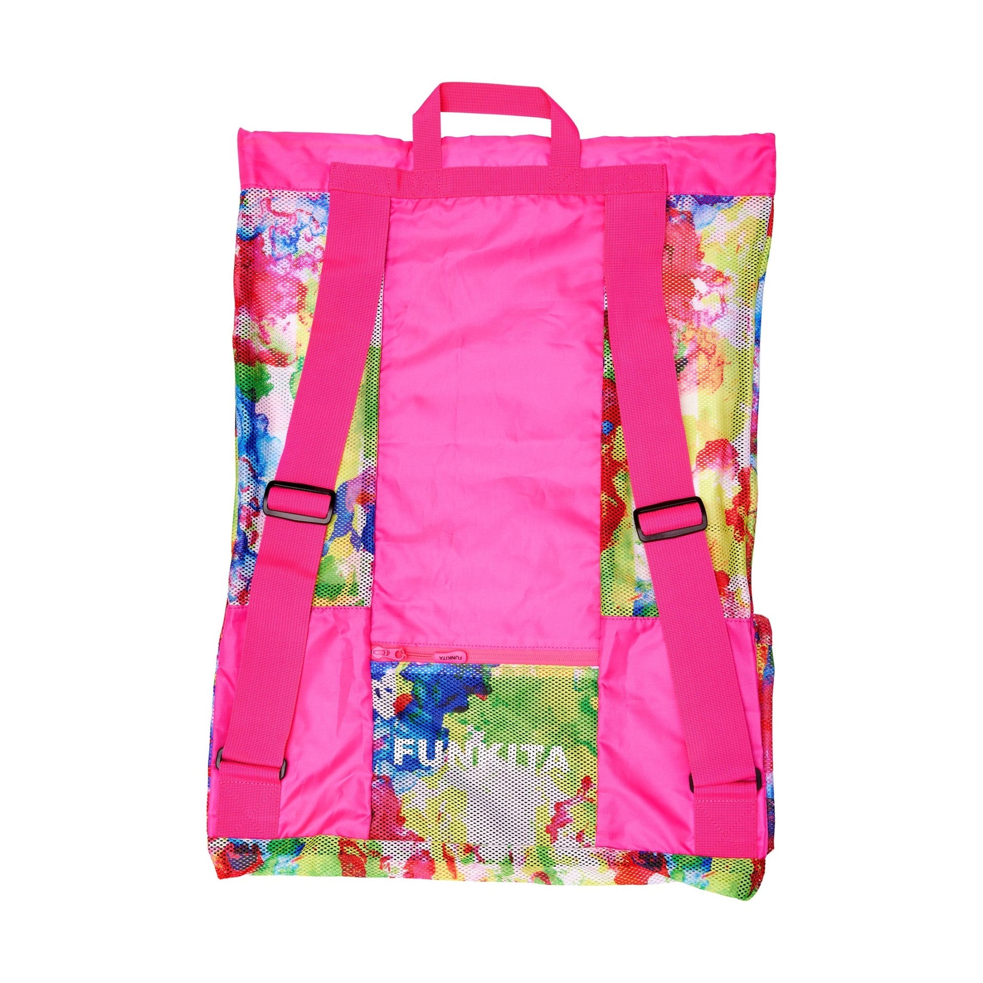 FUNKITA INK JET GEAR UP MESH BACKPACK - Pink