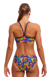 FUNKITA WOMENS COLOUR FUNK SPORTS TOP - Multicolour