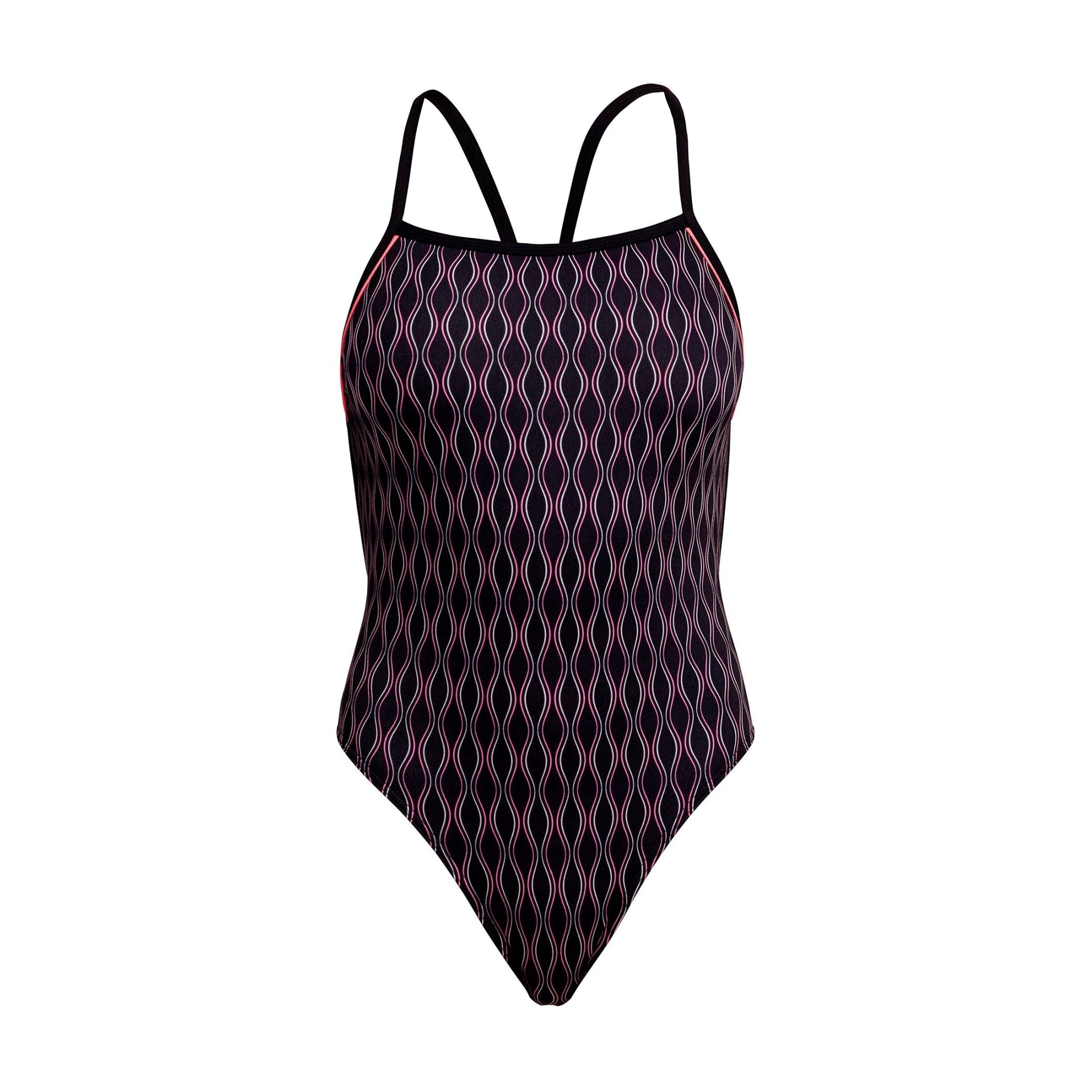 FUNKITA WOMENS CURVY QUEEN SINGLE STRENGTH ONE PIECE - Purple