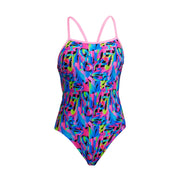 FUNKITA WOMENS FUNK & BLUES SINGLE STRAP ONE PIECE - Multicolour