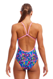 FUNKITA WOMENS FUNK & BLUES SINGLE STRAP ONE PIECE - Multicolour