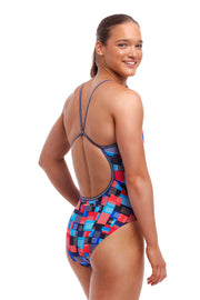 FUNKITA WOMENS MOTHERBOARD SINGLE STRAP ONE PIECE - Multicolour