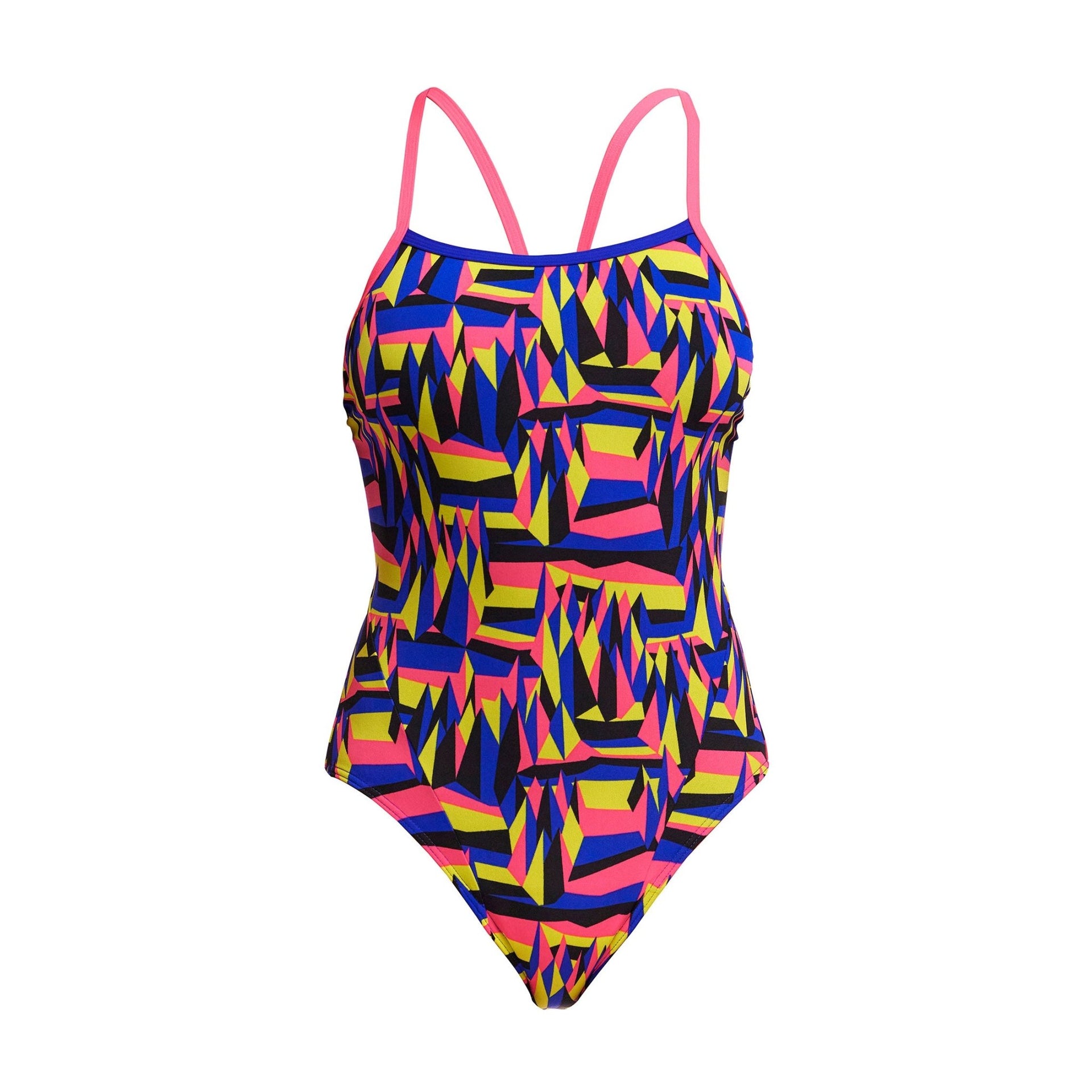 FUNKITA WOMENS SPIKE ME SWIM SECURE ONE PIECE - Multicolour