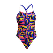 FUNKITA WOMENS SPIKE ME TWISTED ONE PIECE - Multicolour