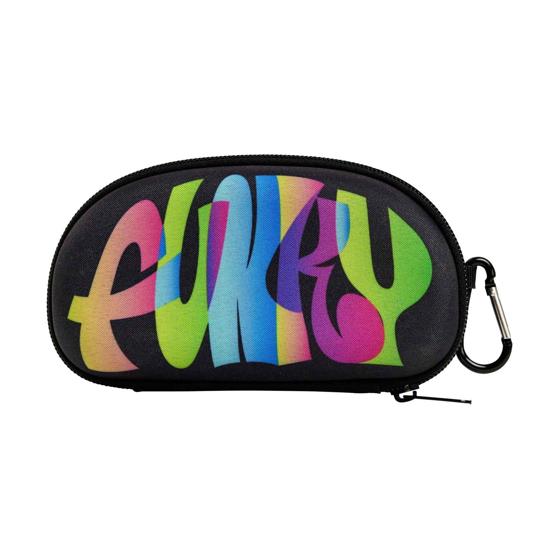 FUNKY COLOUR FUNK CASE CLOSED GOGGLE CASE - Black