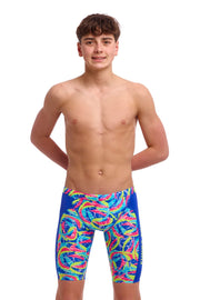 FUNKY TRUNKS BOYS CHOPPY WATERS TRAINING JAMMER - Multicolour