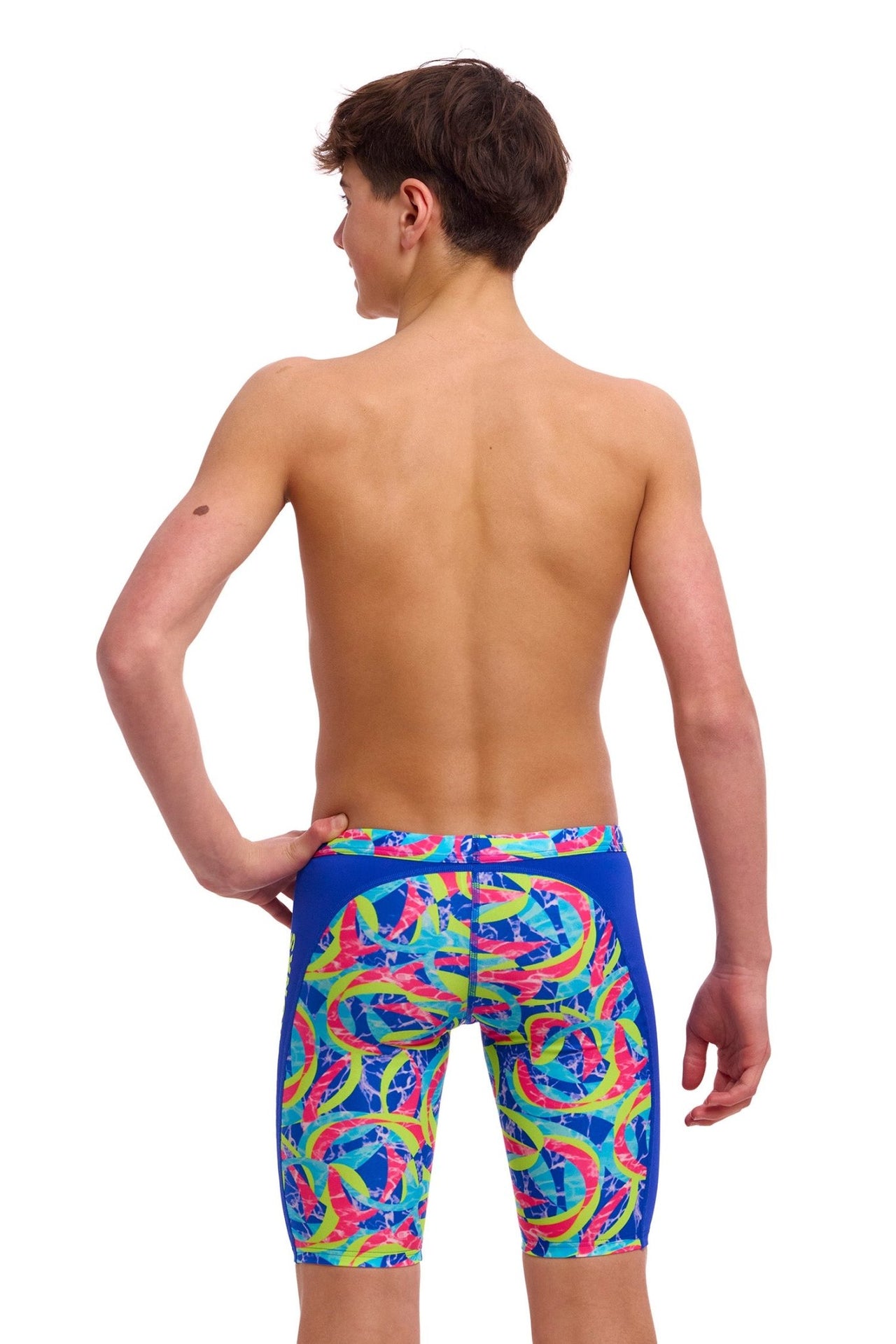 FUNKY TRUNKS BOYS CHOPPY WATERS TRAINING JAMMER - Multicolour