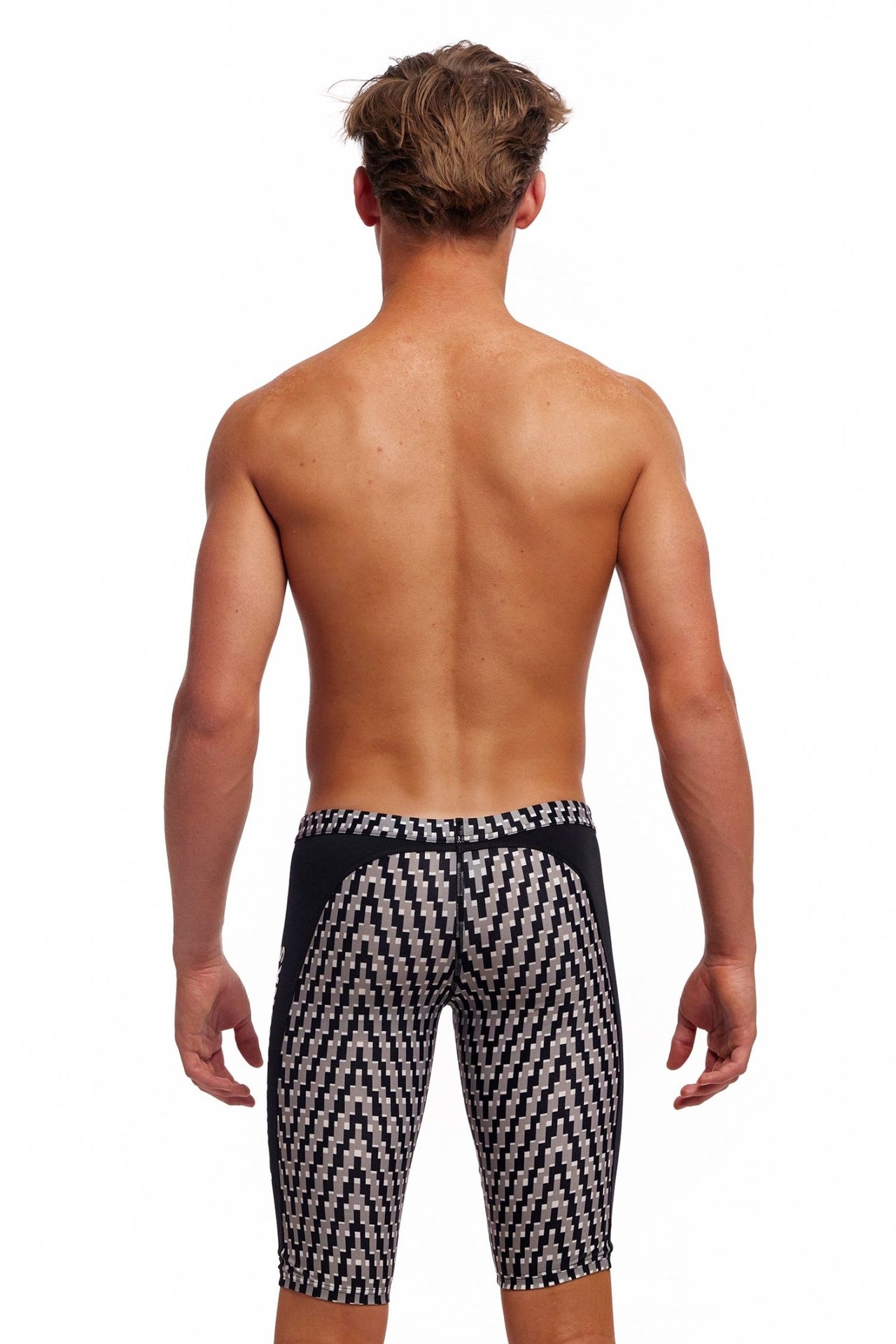 FUNKY TRUNKS BOYS DARK NIGHT TRAINING JAMMER - Black